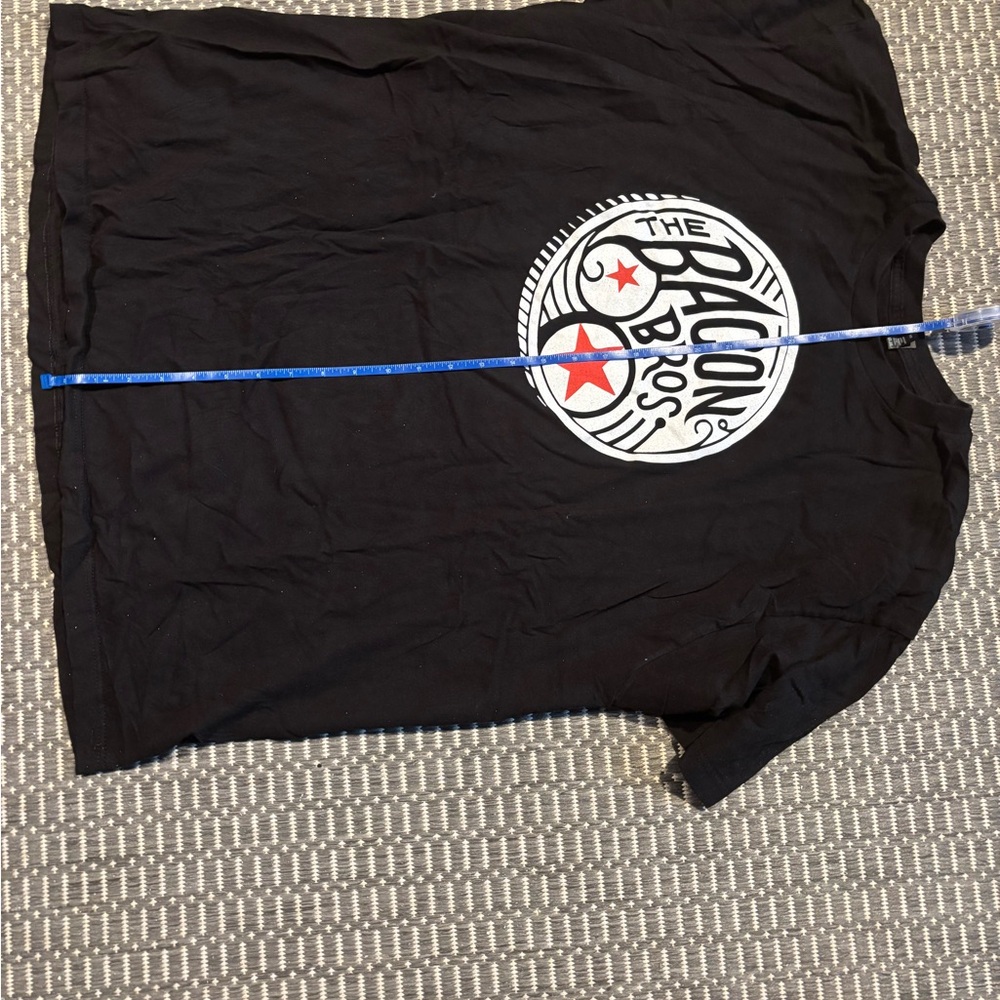 The Bacon Bros Black T-Shirt - Picture 3 of 3